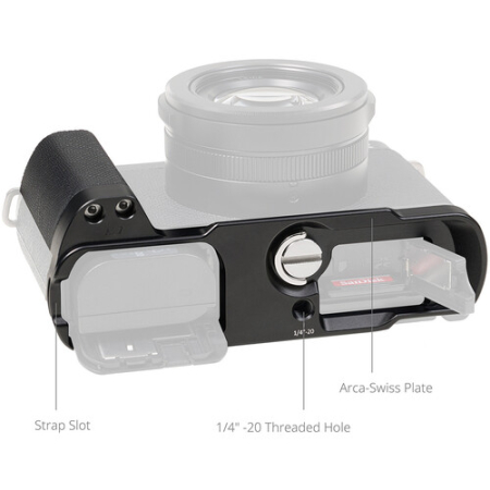 SmallRig 5700 - montażowa płytka L-kształtna z silikonowym uchwytem do Panasonic Lumix L10